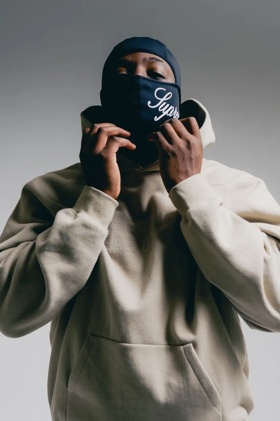 Ghost Killer Track, cagoule et hoodie beige